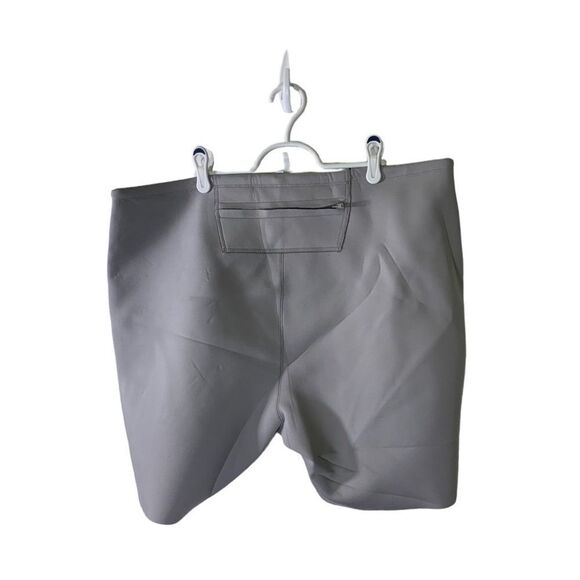 SKIMS NEW 4X Chrome Grey Sport Swim Mid Thigh Shorts - Picture 5 of 6